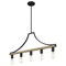 Quoizel Colombes 5-Light Grey Ash Chandelier CMS534GK - alternate 5